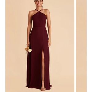 BIRDIE GREY JULIET DRESS CHIFFON CABERNET XXL NWT IN PACKAGING